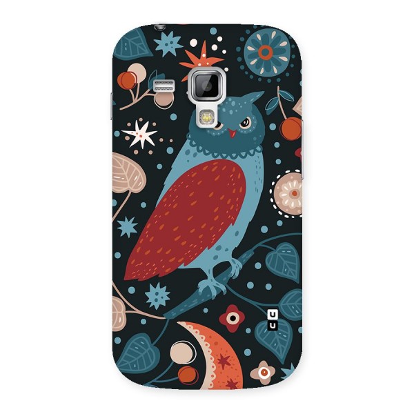 Nordic Arts Owl Back Case for Galaxy S Duos