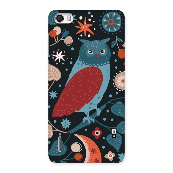 Nordic Arts Owl Back Case for Honor 6