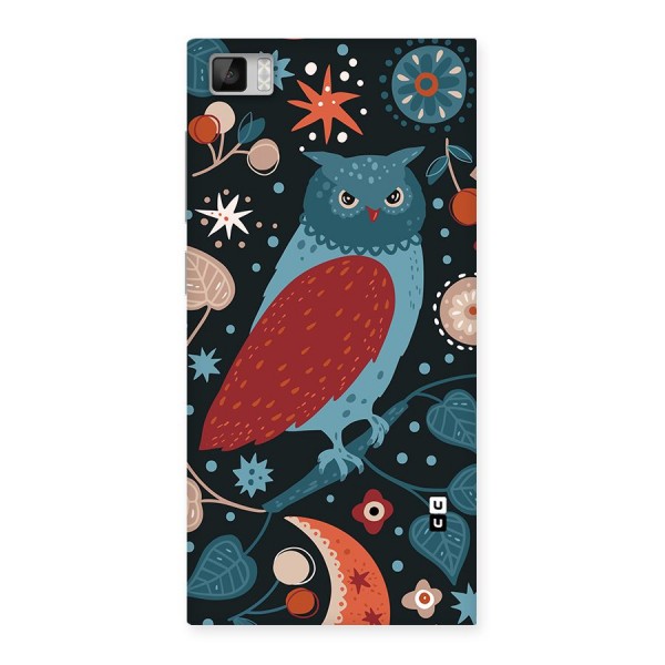 Nordic Arts Owl Back Case for Mi3