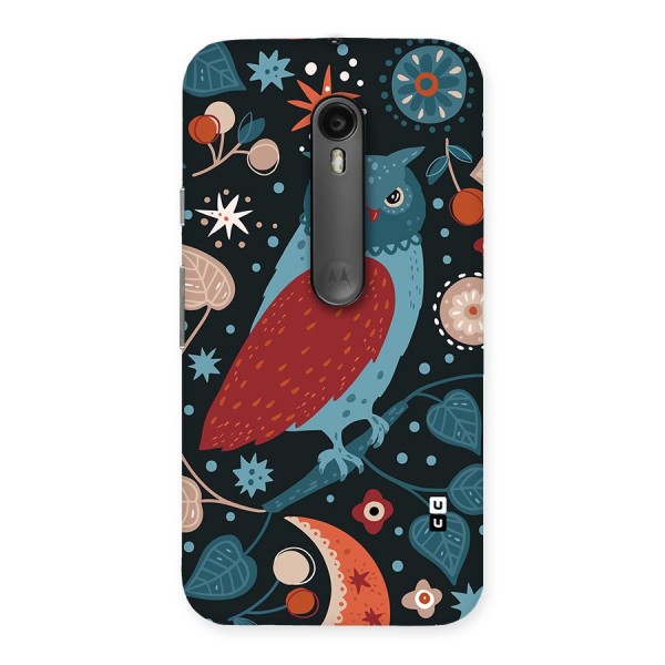 Nordic Arts Owl Back Case for Moto G3