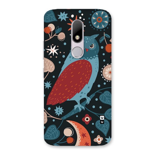 Nordic Arts Owl Back Case for Moto M