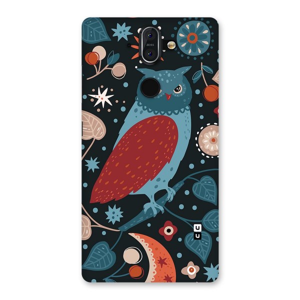 Nordic Arts Owl Back Case for Nokia 8 Sirocco