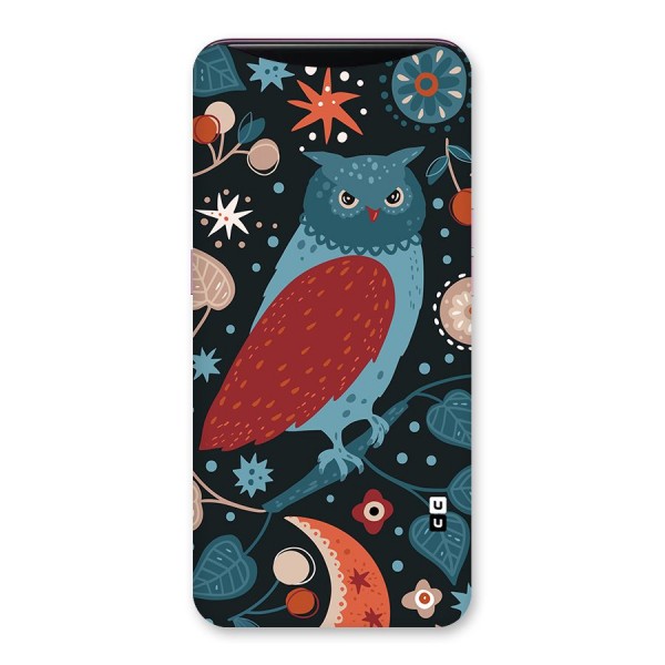 Nordic Arts Owl Back Case for Oppo Find X