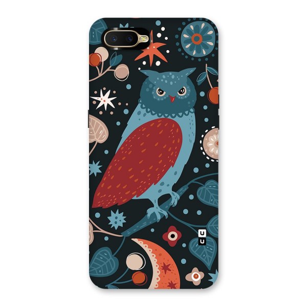 Nordic Arts Owl Back Case for Oppo K1