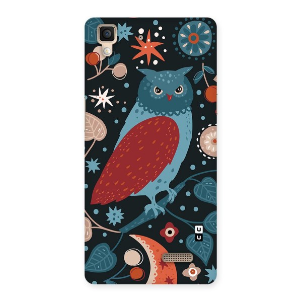 Nordic Arts Owl Back Case for Oppo R7