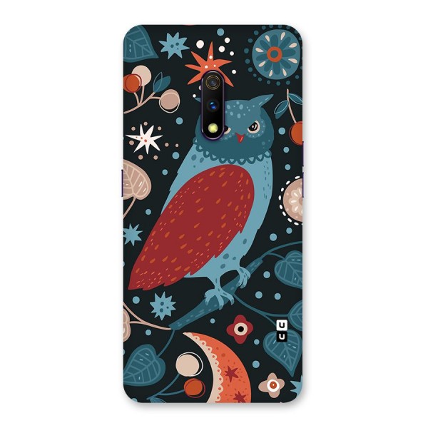 Nordic Arts Owl Back Case for Realme X