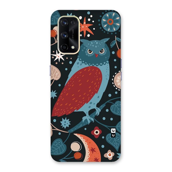 Nordic Arts Owl Glass Back Case for Realme X7 Pro