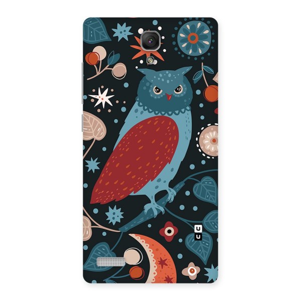 Nordic Arts Owl Back Case for Redmi Note