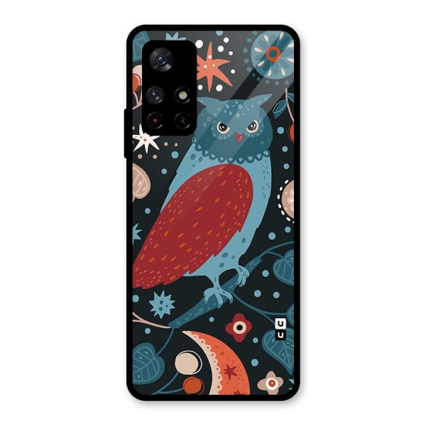 Nordic Arts Owl Back Case for Redmi Note 11T 5G