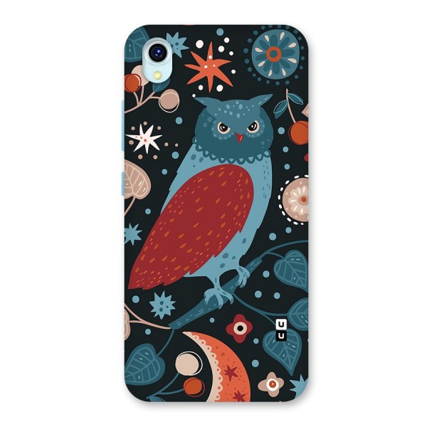 Nordic Arts Owl Back Case for Vivo Y1s