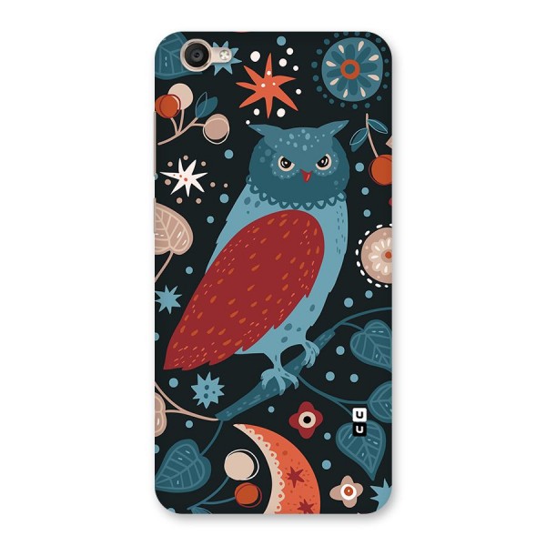 Nordic Arts Owl Back Case for Vivo Y55