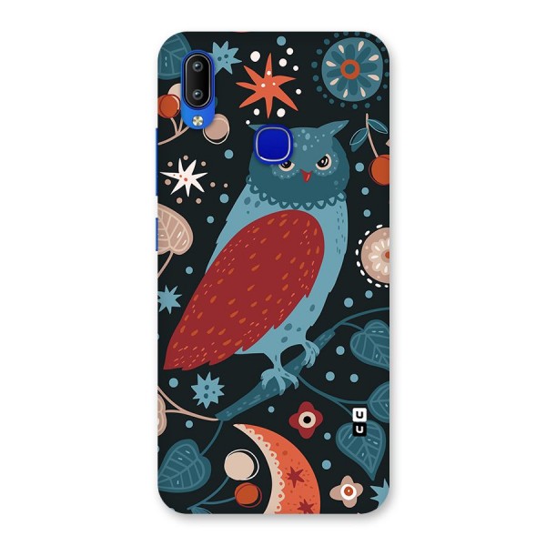 Nordic Arts Owl Back Case for Vivo Y91