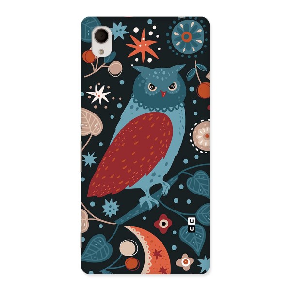 Nordic Arts Owl Back Case for Xperia M4