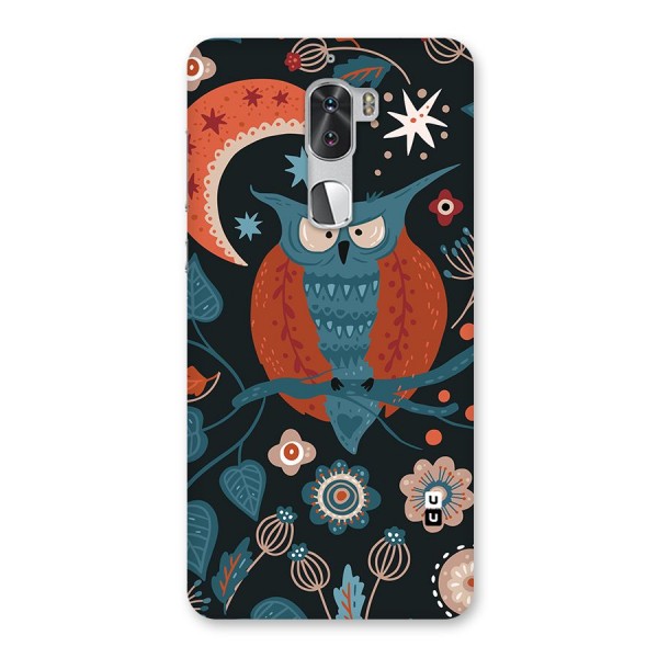 Nordic Arts Owl Moon Back Case for Coolpad Cool 1