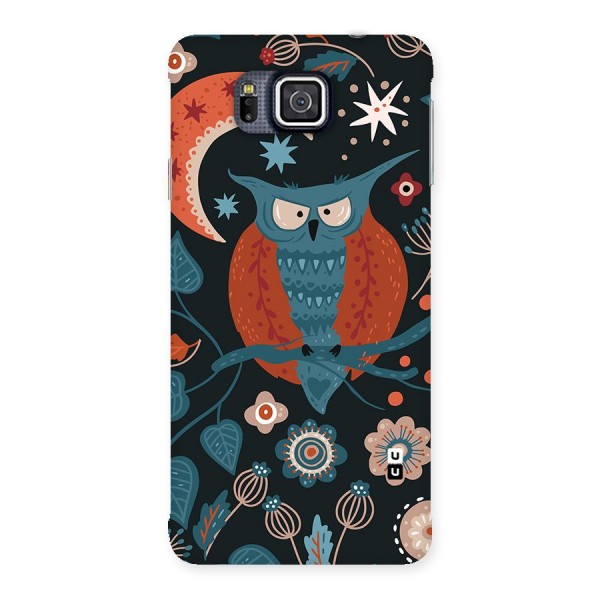 Nordic Arts Owl Moon Back Case for Galaxy Alpha