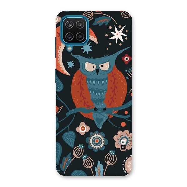 Nordic Arts Owl Moon Back Case for Galaxy F12