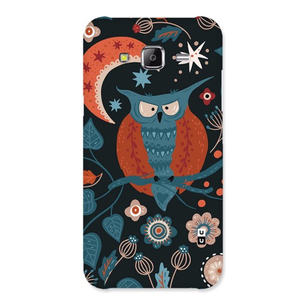 Nordic Arts Owl Moon Back Case for Galaxy J5