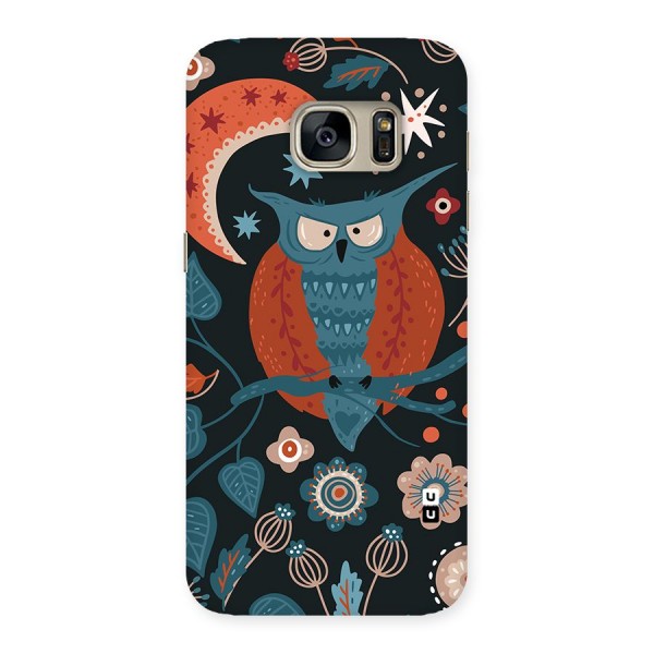 Nordic Arts Owl Moon Back Case for Galaxy S7