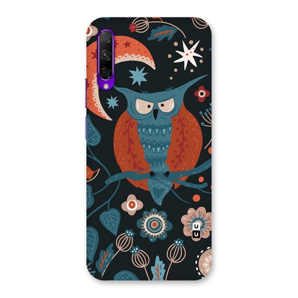 Nordic Arts Owl Moon Back Case for Honor 9X Pro