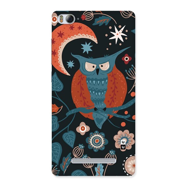 Nordic Arts Owl Moon Back Case for Mi4i