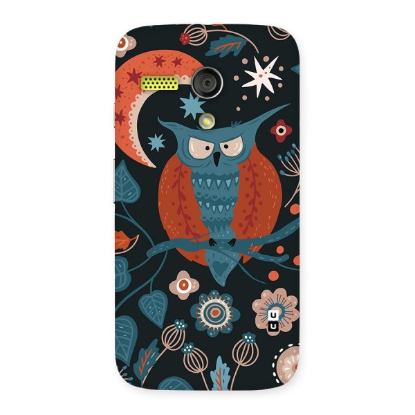 Nordic Arts Owl Moon Back Case for Moto G