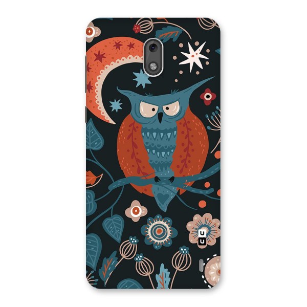 Nordic Arts Owl Moon Back Case for Nokia 2