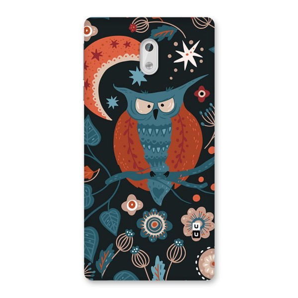 Nordic Arts Owl Moon Back Case for Nokia 3