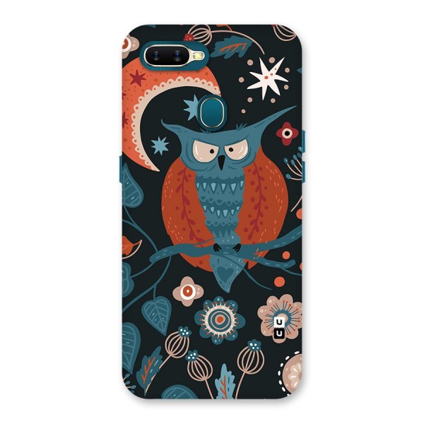 Nordic Arts Owl Moon Back Case for Oppo A11k