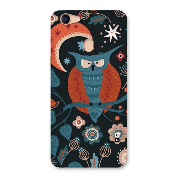 Nordic Arts Owl Moon Back Case for Oppo F5