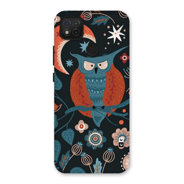 Nordic Arts Owl Moon Back Case for Redmi 9