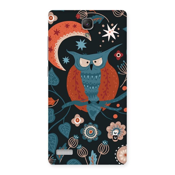 Nordic Arts Owl Moon Back Case for Redmi Note