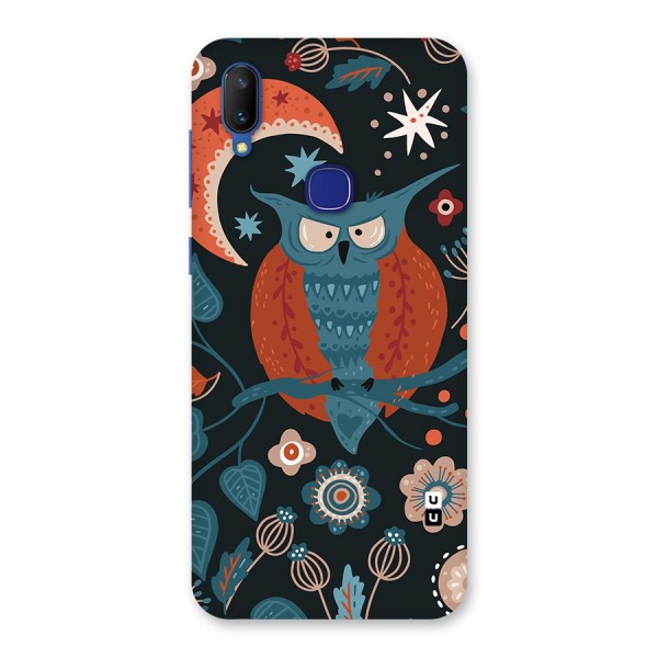 Nordic Arts Owl Moon Back Case for Vivo V11