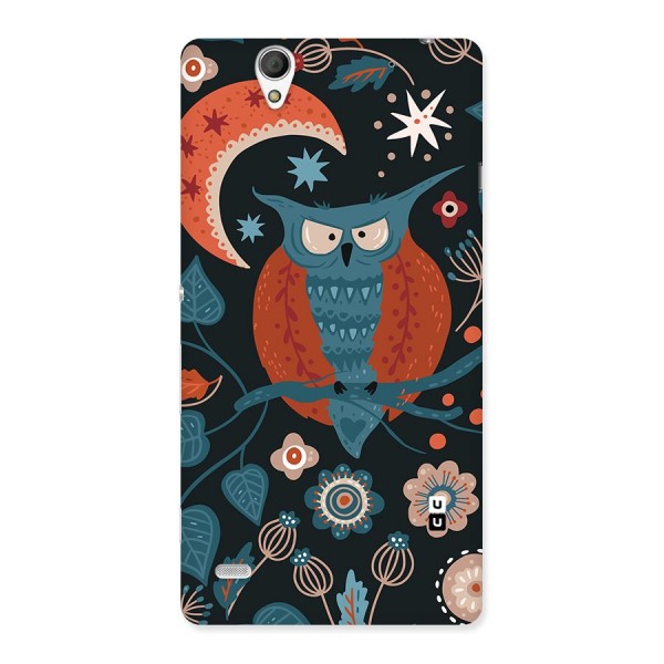 Nordic Arts Owl Moon Back Case for Xperia C4