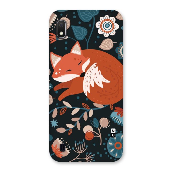 Nordic Arts Sleeping Fox Back Case for Galaxy A10