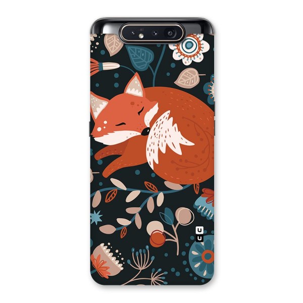 Nordic Arts Sleeping Fox Back Case for Galaxy A80