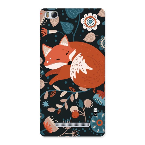 Nordic Arts Sleeping Fox Back Case for Mi4i