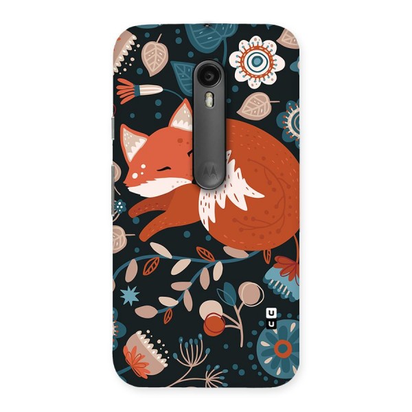 Nordic Arts Sleeping Fox Back Case for Moto G3