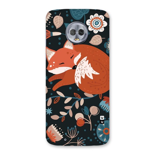 Nordic Arts Sleeping Fox Back Case for Moto G6