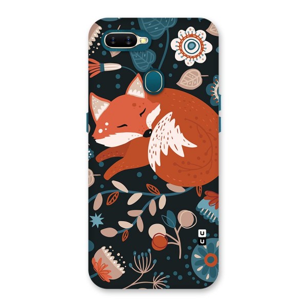 Nordic Arts Sleeping Fox Back Case for Oppo A11k