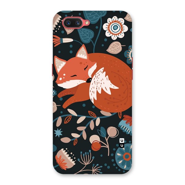 Nordic Arts Sleeping Fox Back Case for Oppo A3s