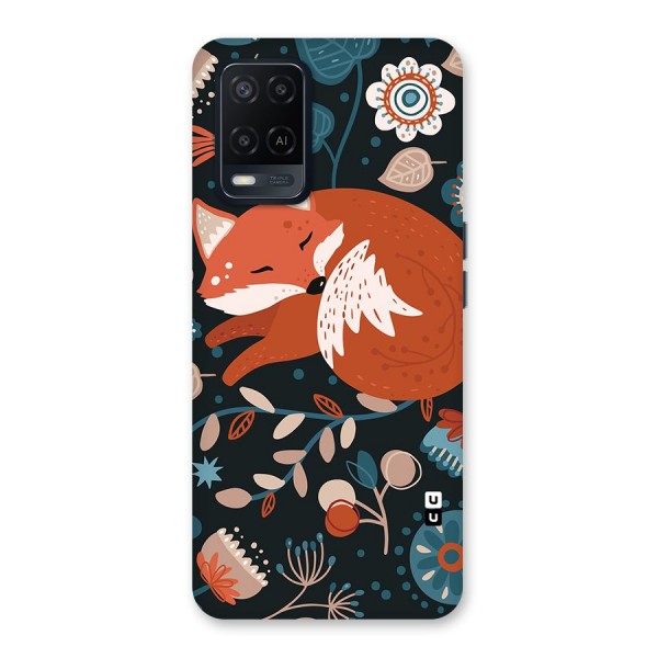 Nordic Arts Sleeping Fox Back Case for Oppo A54