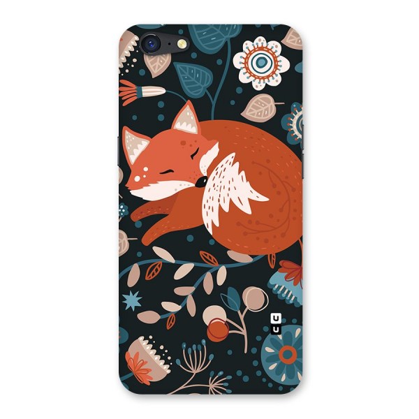 Nordic Arts Sleeping Fox Back Case for Oppo A71