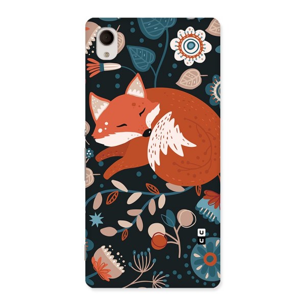 Nordic Arts Sleeping Fox Back Case for Xperia M4