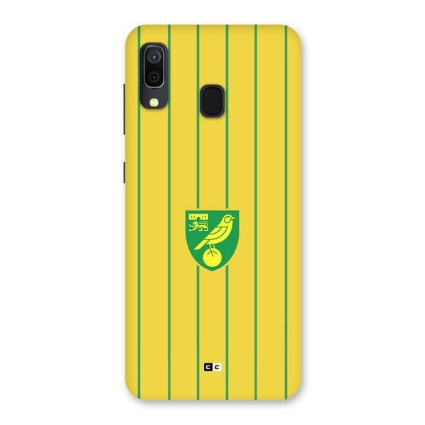 Norwich City Back Case for Galaxy A30