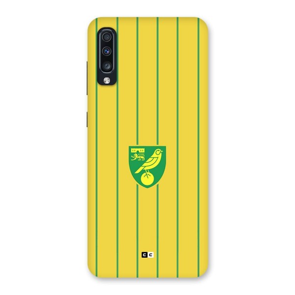 Norwich City Back Case for Galaxy A70s