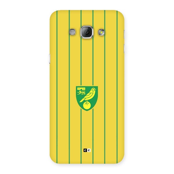 Norwich City Back Case for Galaxy A8