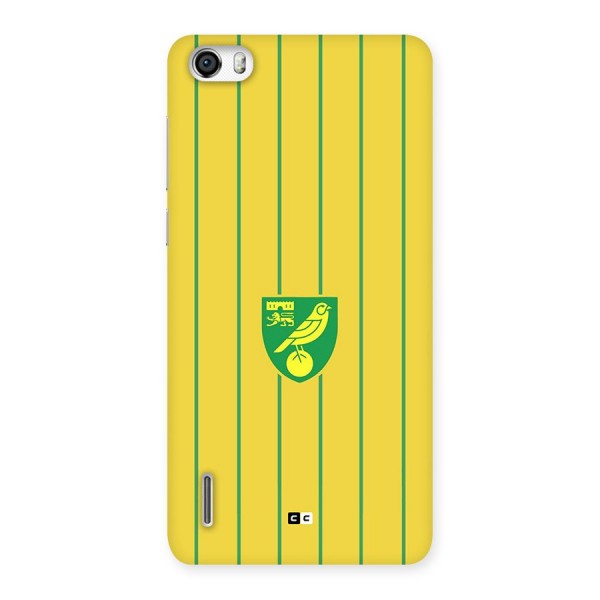 Norwich City Back Case for Honor 6