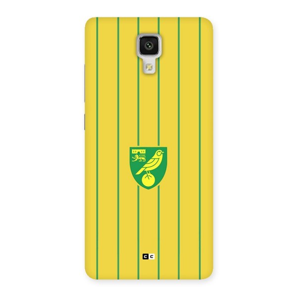 Norwich City Back Case for Mi4