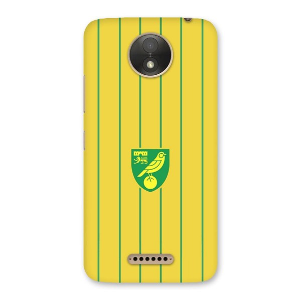 Norwich City Back Case for Moto C Plus