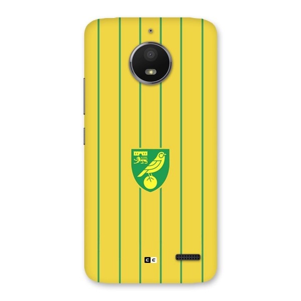 Norwich City Back Case for Moto E4